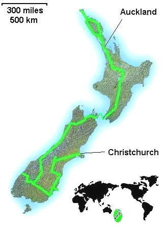 Welcome!
Your suggested New Zealand tour itinerary